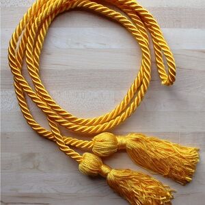 Yellow Kids Tassel Rope Accessory